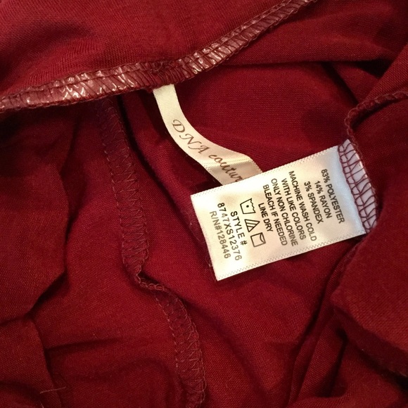 Red Wine Maxi Skirt, 16/18 - Picture 4 of 6